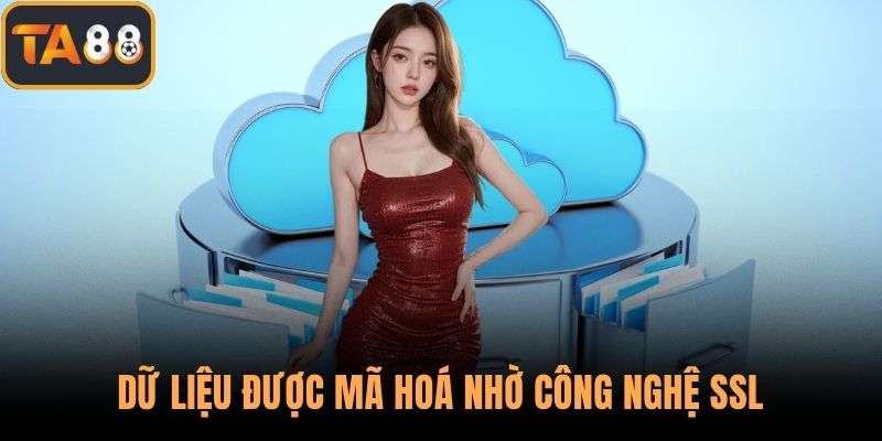 Dữ liệu được mã hoá nhờ công nghệ SSL