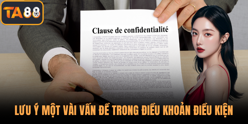 Lưu ý một vài vấn đề trong điều khoản điều kiện